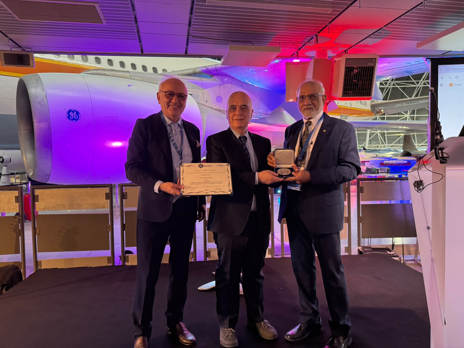 J. N. Reddy Medal 2025 - Davide Bigoni